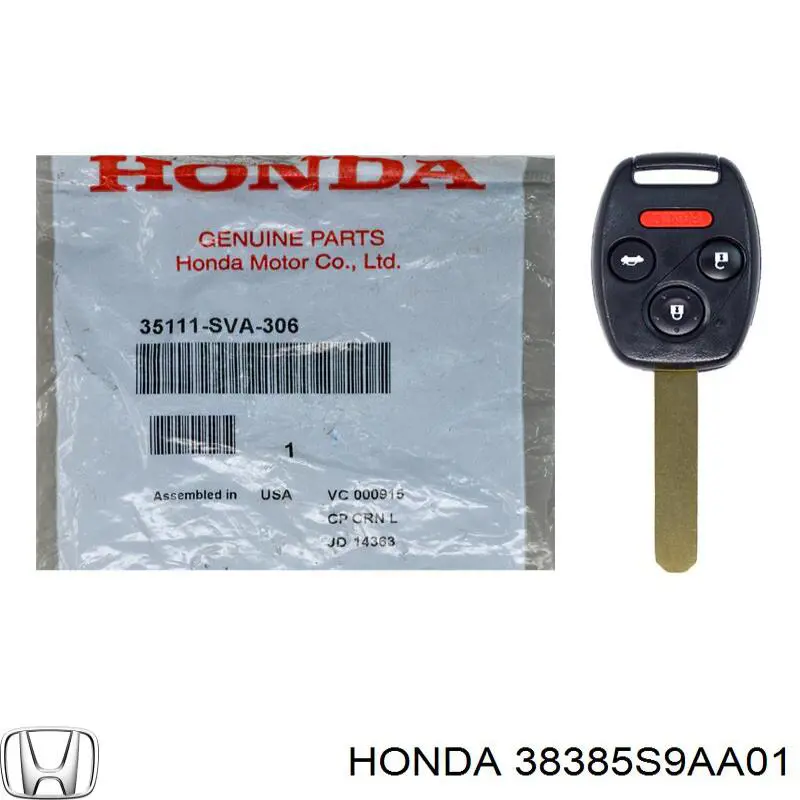  Honda 38385S9AA01 ціна, від 29.29 USD