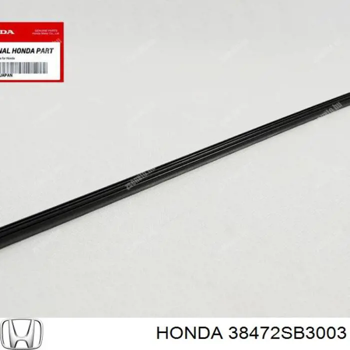 Гумка склоочисника пасажирська Honda 38472SB3003 ціна, від 8.67 USD