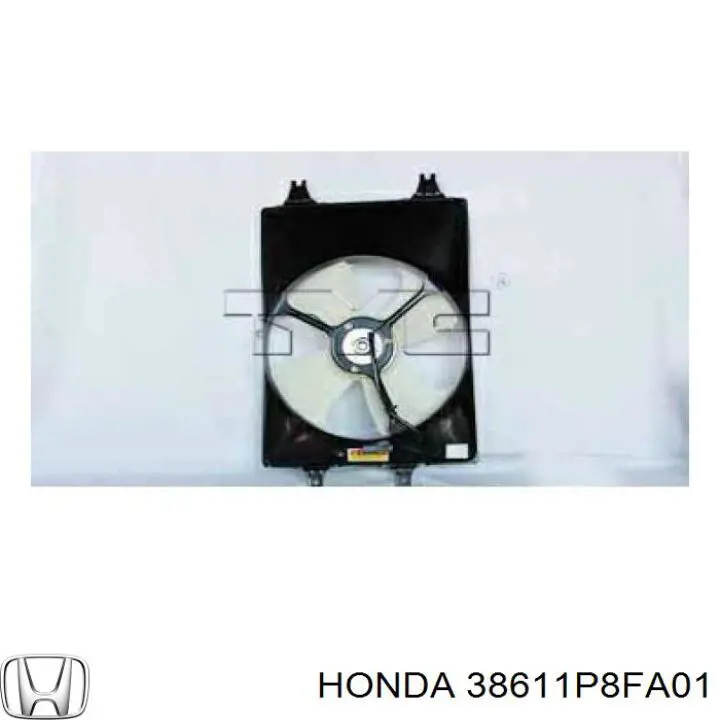 Вентилятор радіатора кондиціонера Honda 38611P8FA01 ціна, від 101.58 USD