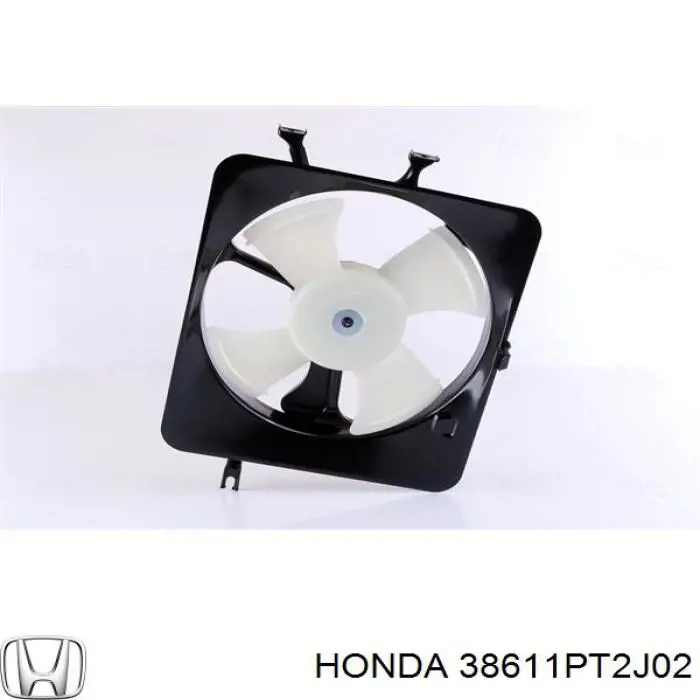 Електровентилятор кондиціонера в зборі (двигун + крильчатка) Honda 38611PT2J02 ціна, від 16.93 USD