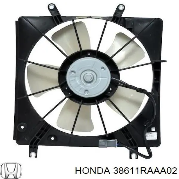 38611RAAA02 Honda Електровентилятор радіатора