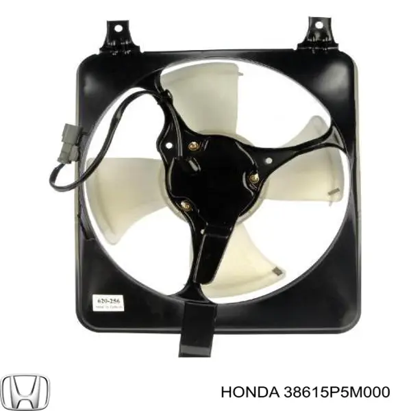 Дифузор (кожух) радіатора кондиціонера Honda Prelude 5 (BB) (Хонда Прелюд)