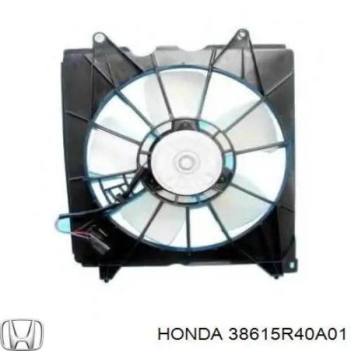 Дифузор (кожух) радіатора охолодження Honda 38615R40A01 ціна, від 112.87 USD
