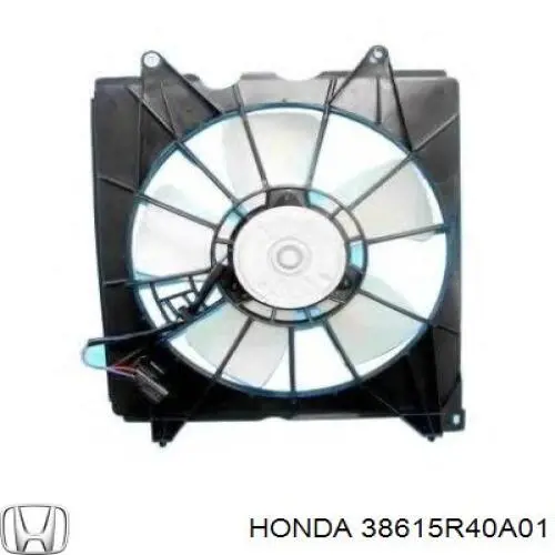 Дифузор (кожух) радіатора охолодження 38615R40A01 Honda