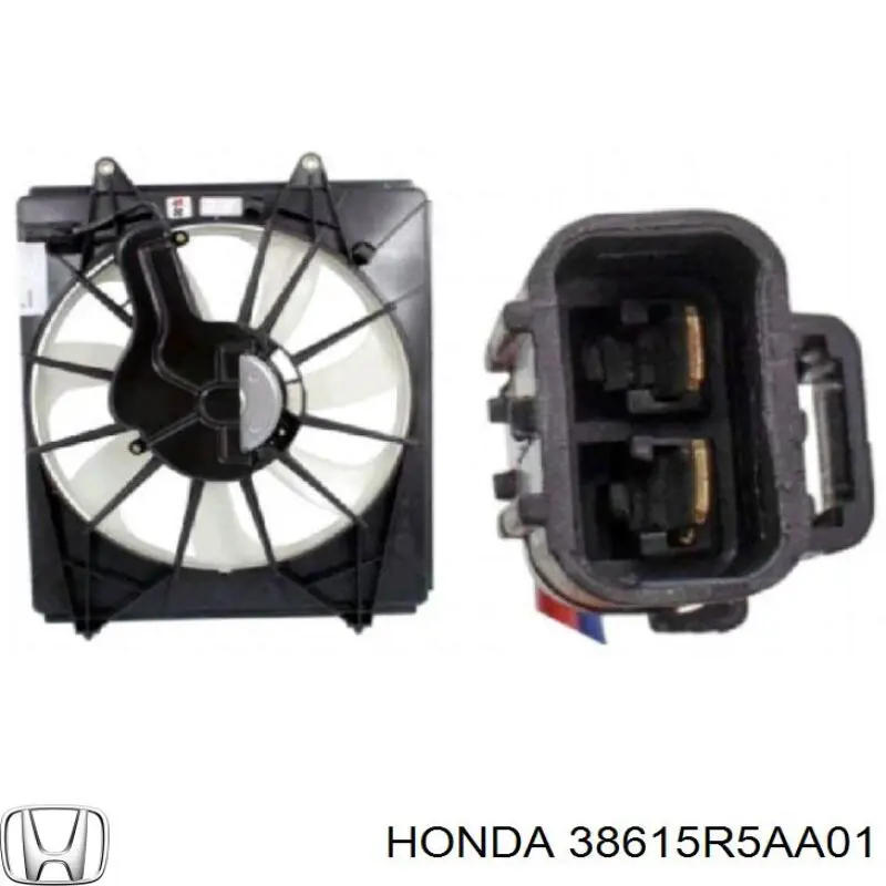 38615R5AA01 Honda дифузор (кожух радіатора охолодження)