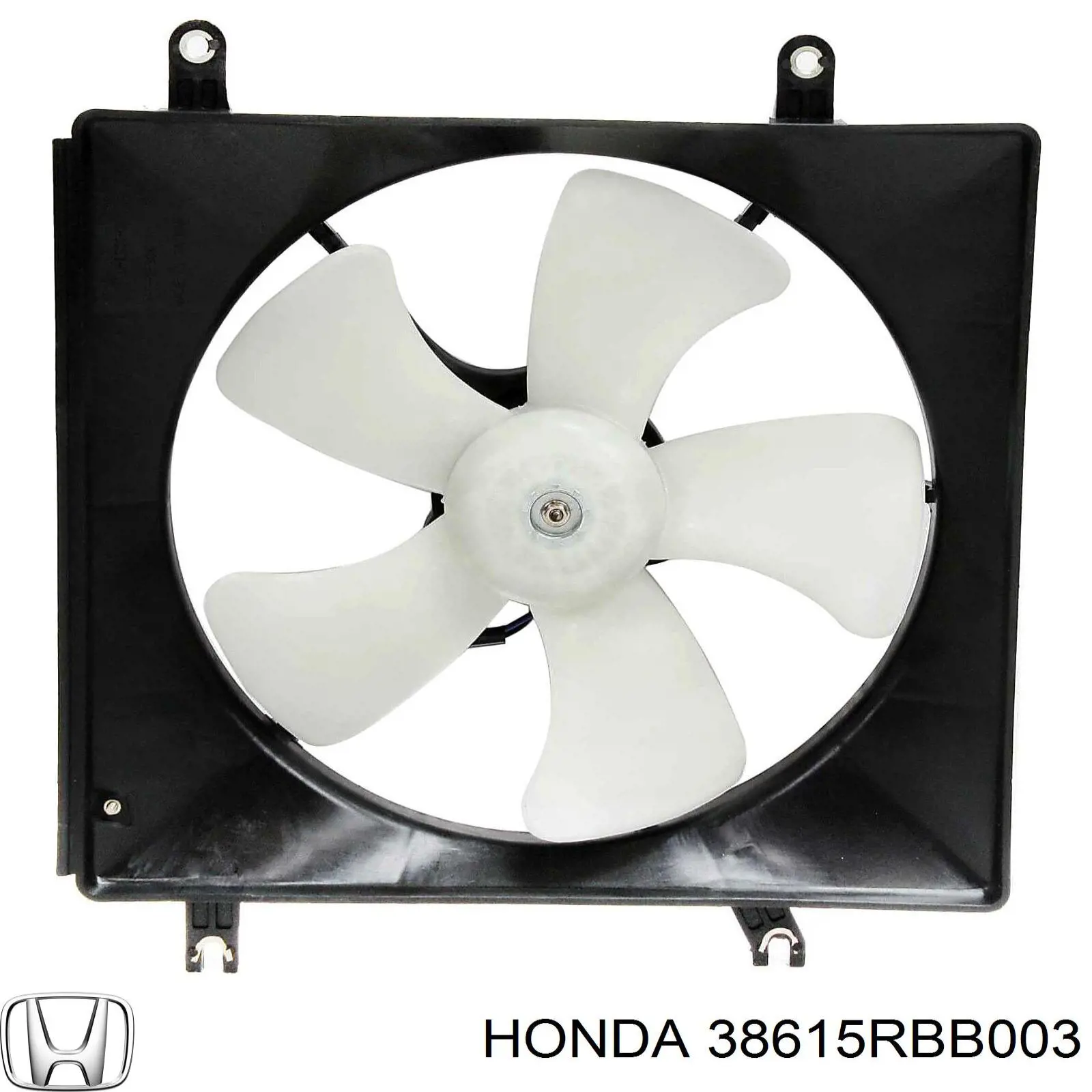 Дифузор (кожух) радіатора охолодження 38615RBB003 Honda