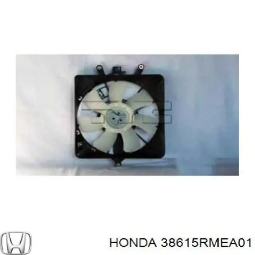 38615RMEA01 Honda Дифузор (кожух) радіатора кондиціонера