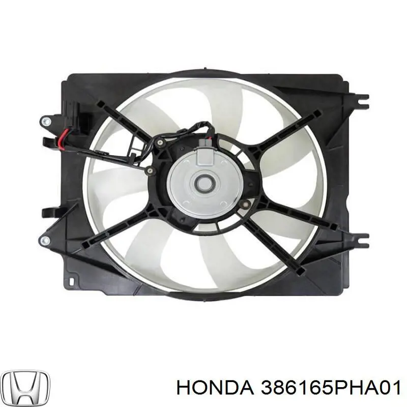 Двигун вентилятора системи охолодження Honda 386165PHA01 ціна, від 179.05 USD