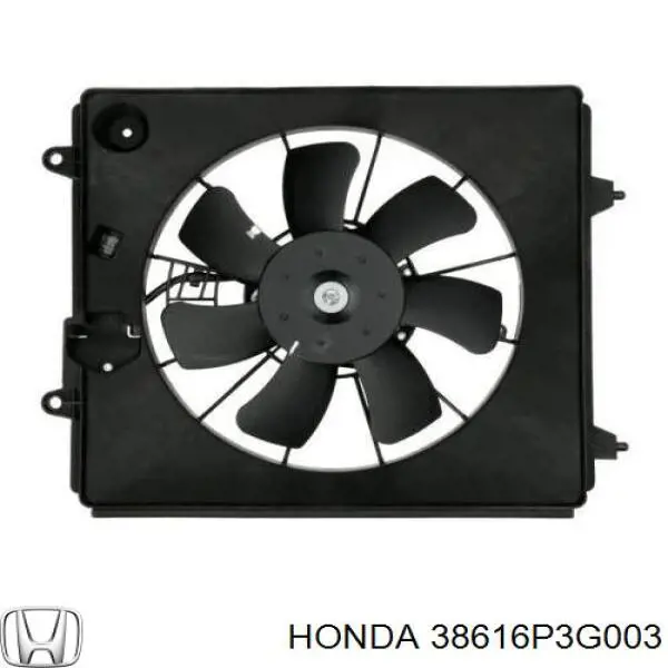 Двигун вентилятора кондиціонера на Honda Stream (RN)