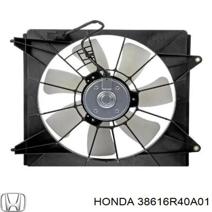 Двигун вентилятора системи охолодження, правий Honda 38616R40A01 ціна, від 63.49 USD
