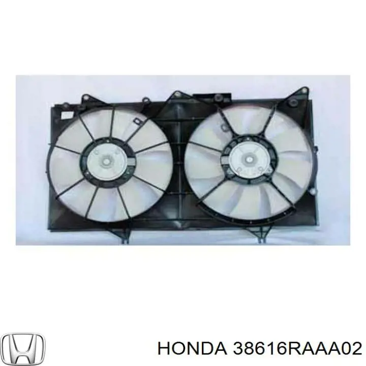 38611RAAA02 Honda Електровентилятор радіатора