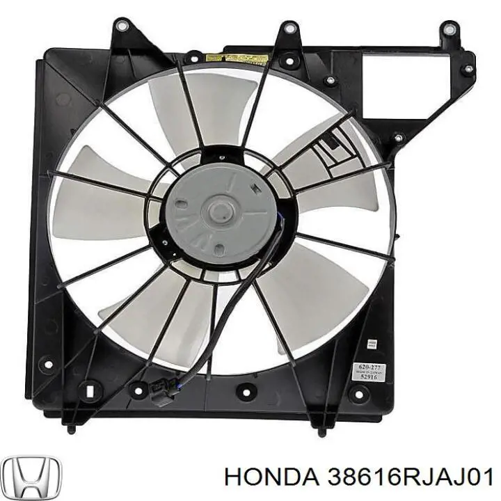 38616RJAJ01 Honda Мотор вентилятора кондиціонера