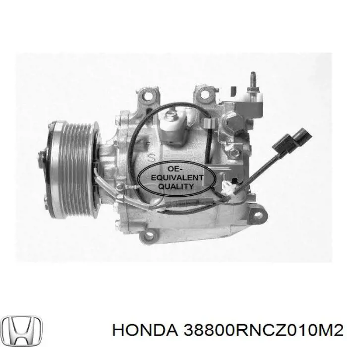 Компресор кондиціонера 38800RNCZ010M2 Honda