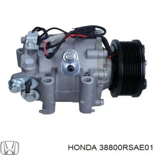 Компресор кондиціонера 38800RSAE01 Honda