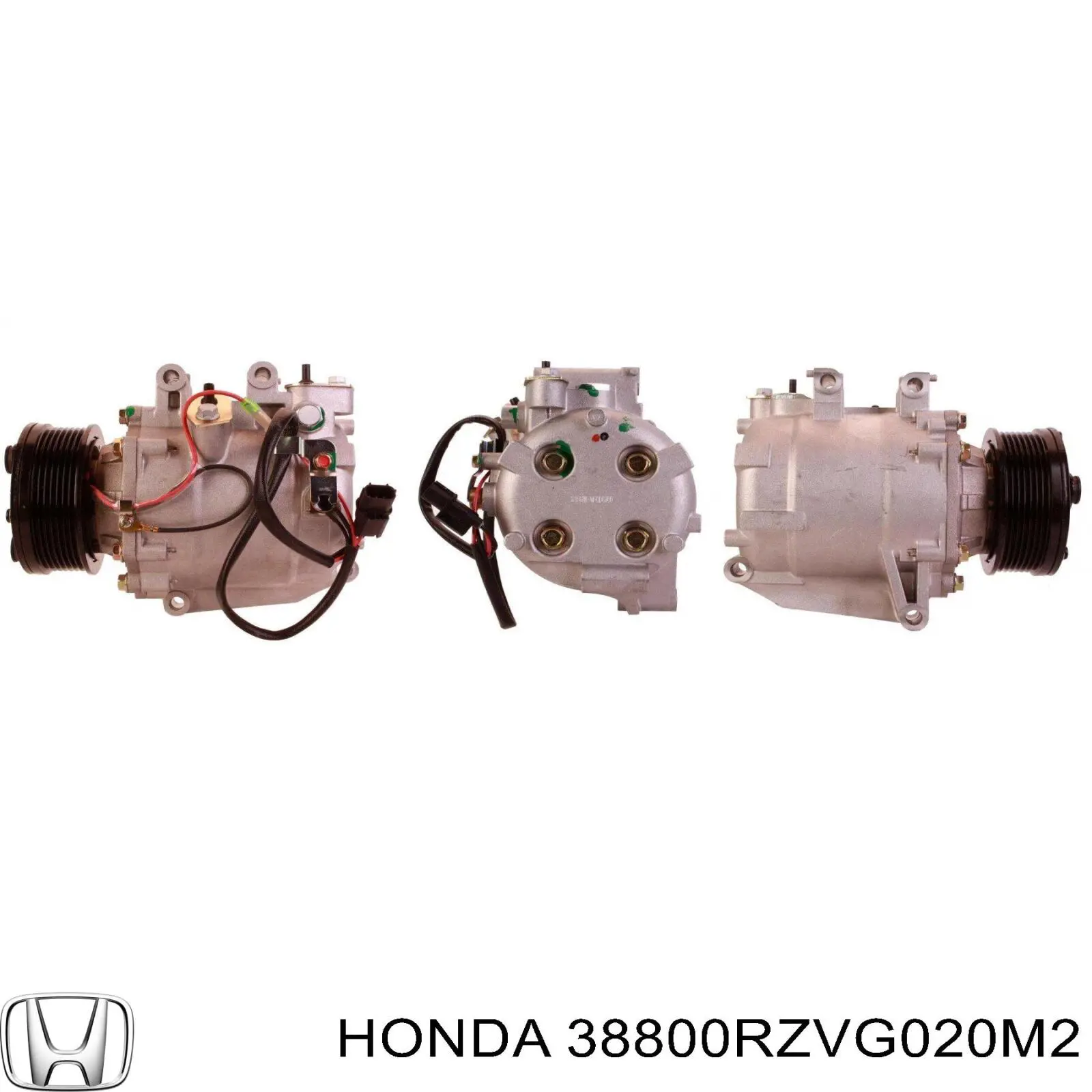 Компресор кондиціонера 38800RZVG020M2 Honda