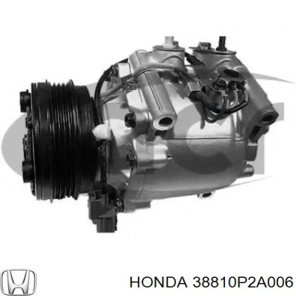 Компресор кондиціонера 38810P2A006 Honda