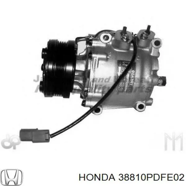 Компресор системи кондиціювання Honda 38810PDFE02 ціна, від 467.66 USD