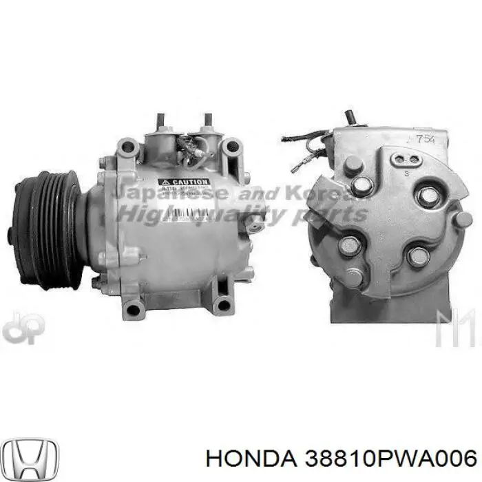 38810PWA006 Honda компресор кондиціонера