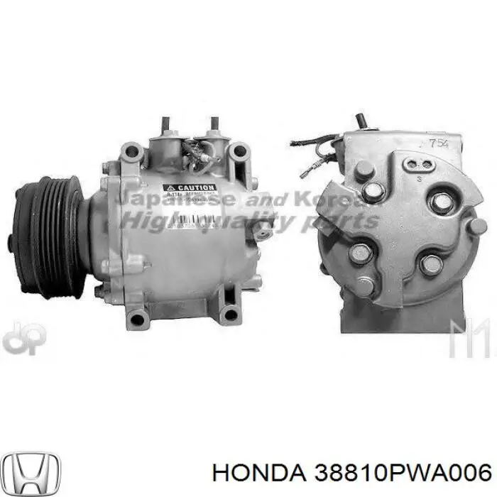 Компресор кондиціонера 38810PWA006R MSG