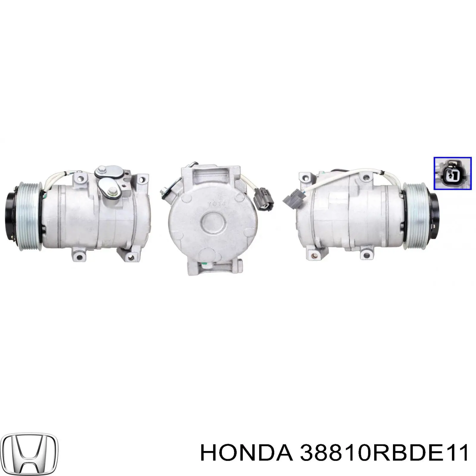 Купити 38810RBDE11 Honda Компресор кліматичної установки