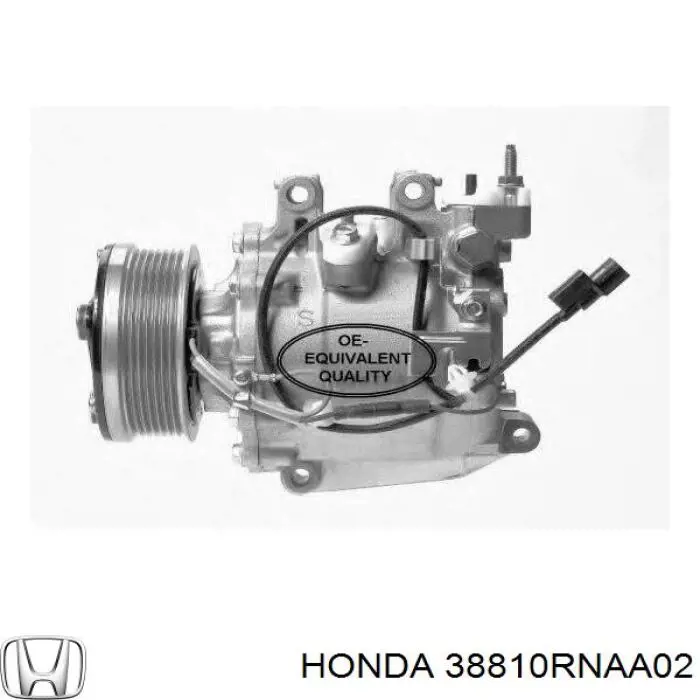 Компресор системи кондиціювання Honda 38810RNAA02 ціна, від 175.89 USD