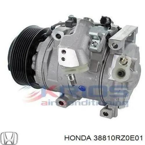 Компресор системи кондиціювання Honda 38810RSXG01 ціна, від 380.06 USD