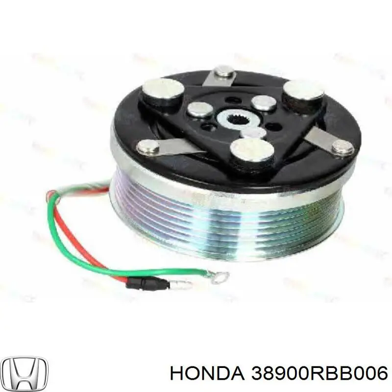 38900RBB006 Honda шків компресора кондиціонера