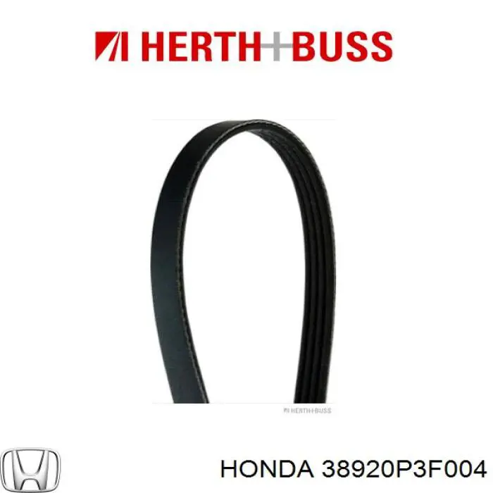 Ремінь генератора 38920P3F004 Honda
