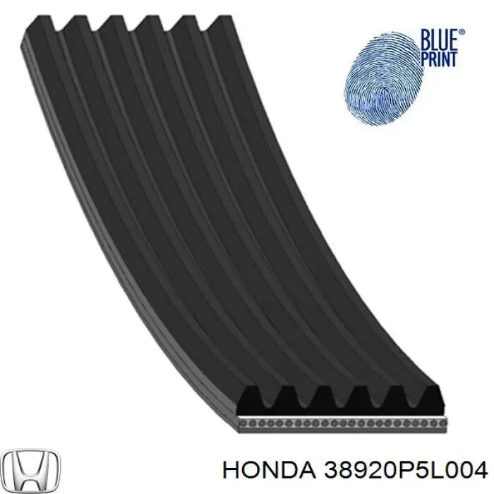 Купити 38920P5L004 Honda Ремінь генератора