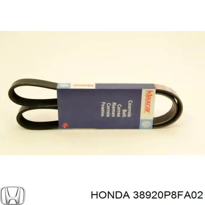 Клиновий ремінь Honda 38920P8FA02 ціна, від 12.44 USD