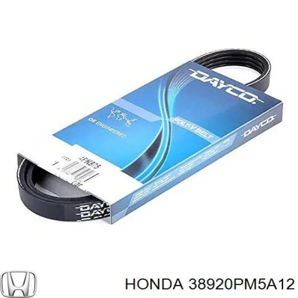 Клиновий ремінь Honda 38920PM5A12 ціна, від 5.11 USD