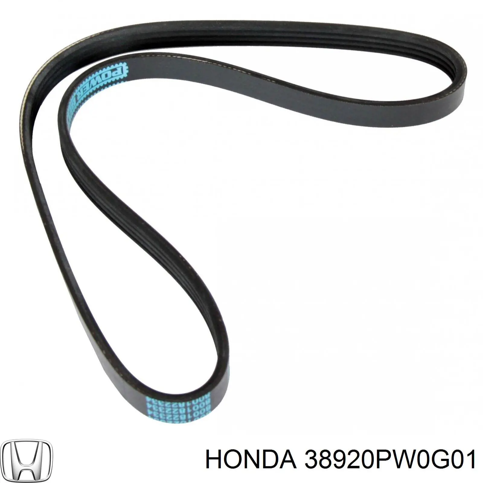 Клиновий ремінь Honda 38920PW0G01 ціна, від 6.35 USD