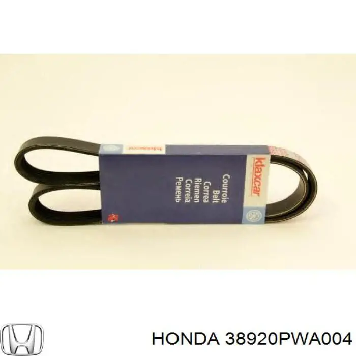 38920PWA004 Honda ремінь приводний, агрегатів