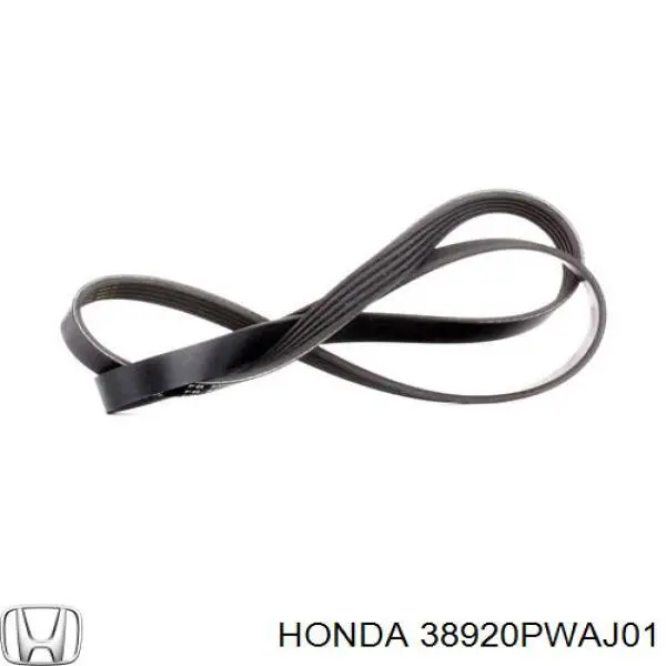 Ремінь генератора 38920PWAJ01 Honda