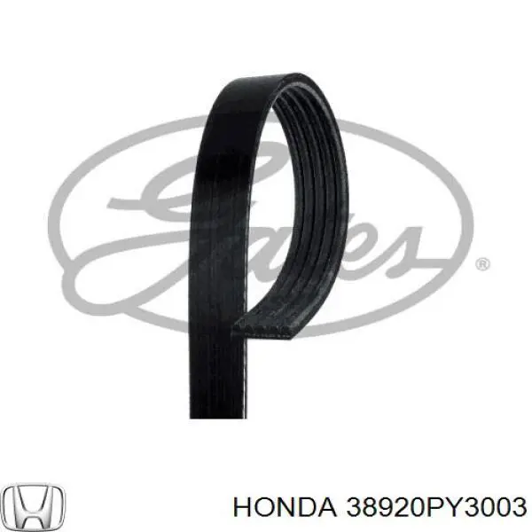 38920PY3003 Honda Поліклиновий ремінь