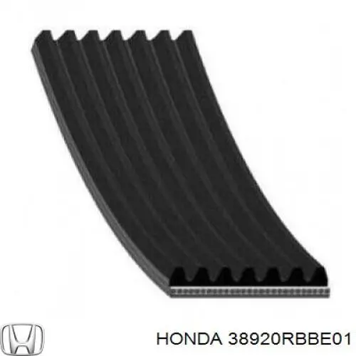 Купити 38920RBBE01 Honda Ремінь генератора