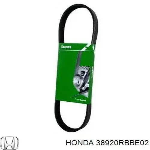 Клиновий ремінь Honda 38920RBBE02 ціна, від 20.73 USD