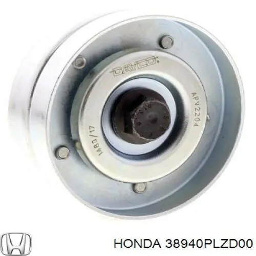 Натяжний ролик 38940PLZD00 Honda