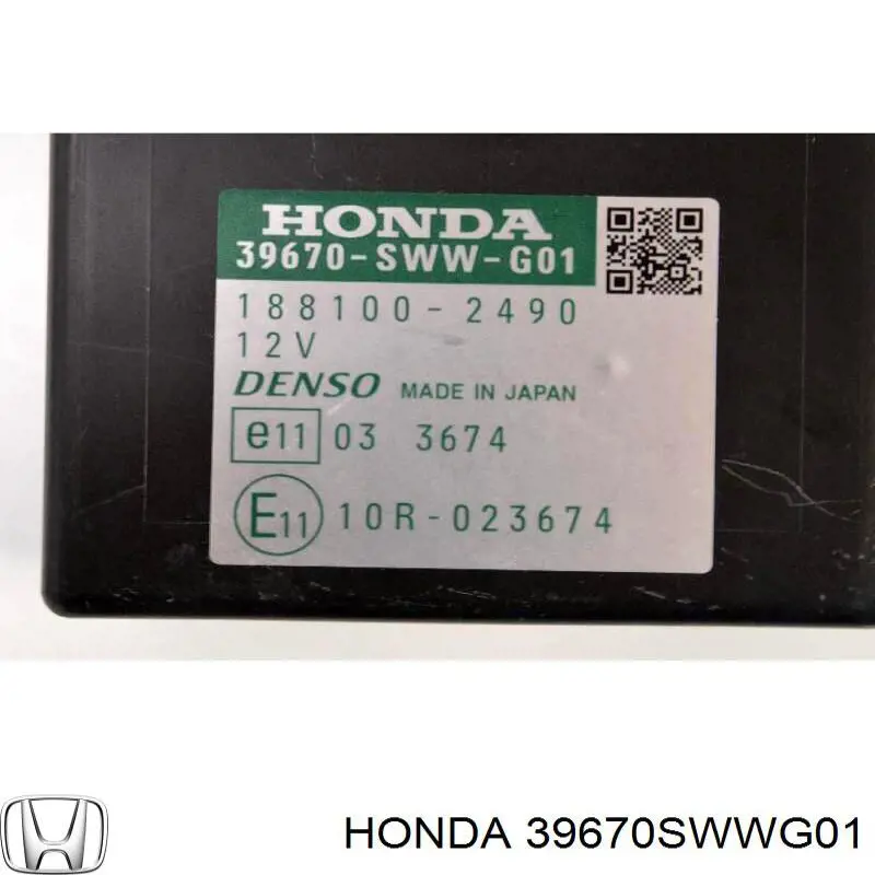 Модуль керування (ЕБУ) парктроніком Honda 39670SWWG03 ціна, від 12.68 USD