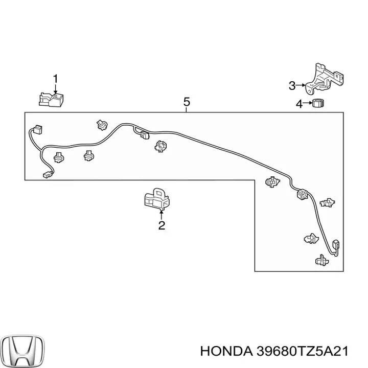  39680TZ5A21 Honda