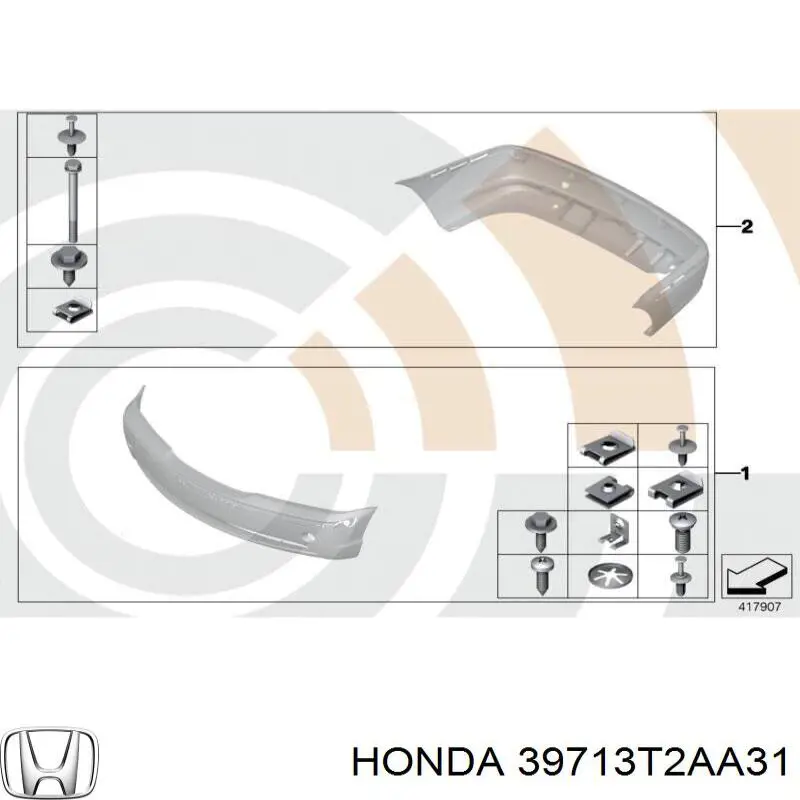  39713T2AA31 Honda