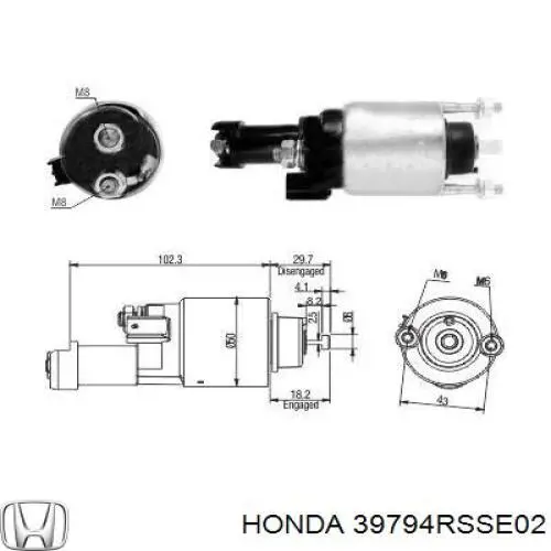  39794RSSE02 Honda