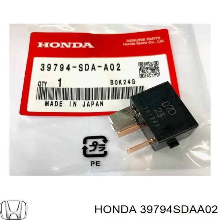 39794SDAA02 Honda Реле стартера