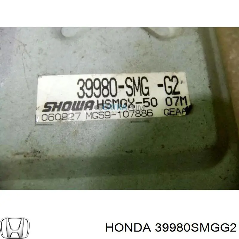 39980SMGG2 Honda 