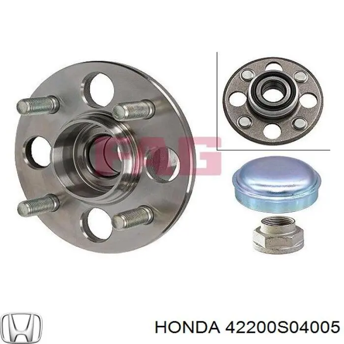 Маточини задніх коліс Honda 42200S04005 ціна, від 30.02 USD