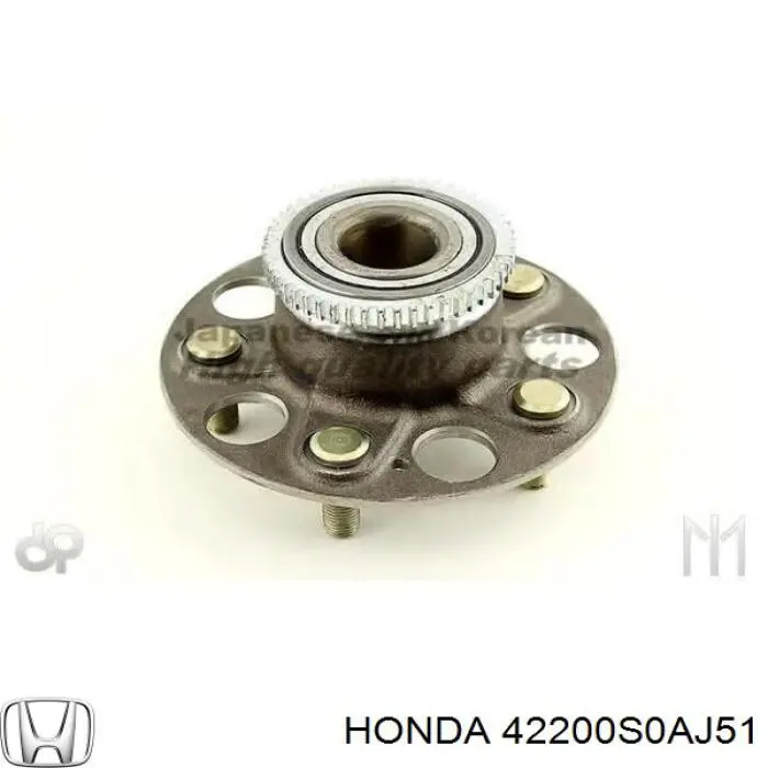 42200S0AJ51 Honda Маточина задня