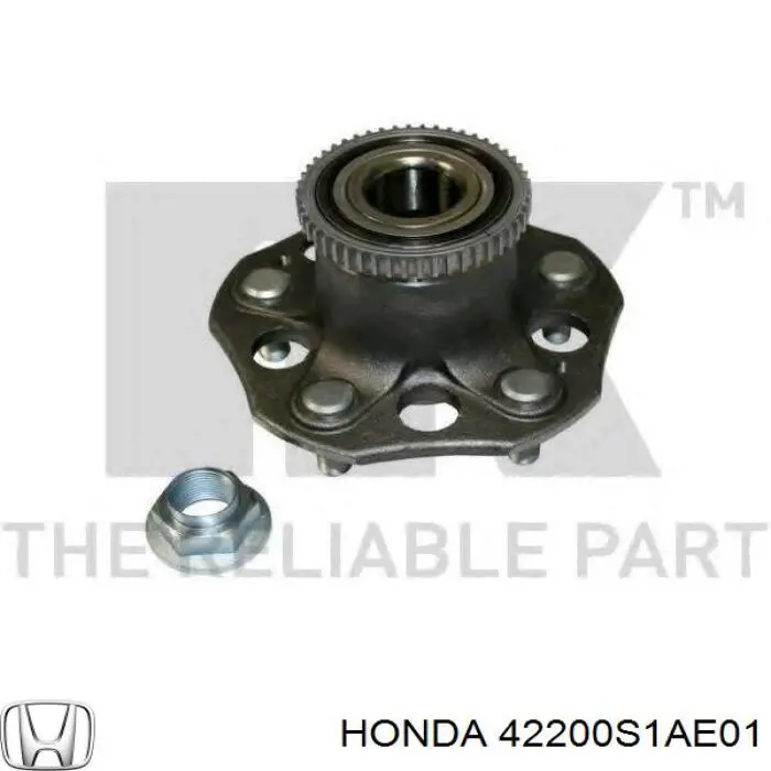 42200S1AE01 Honda Маточина задня