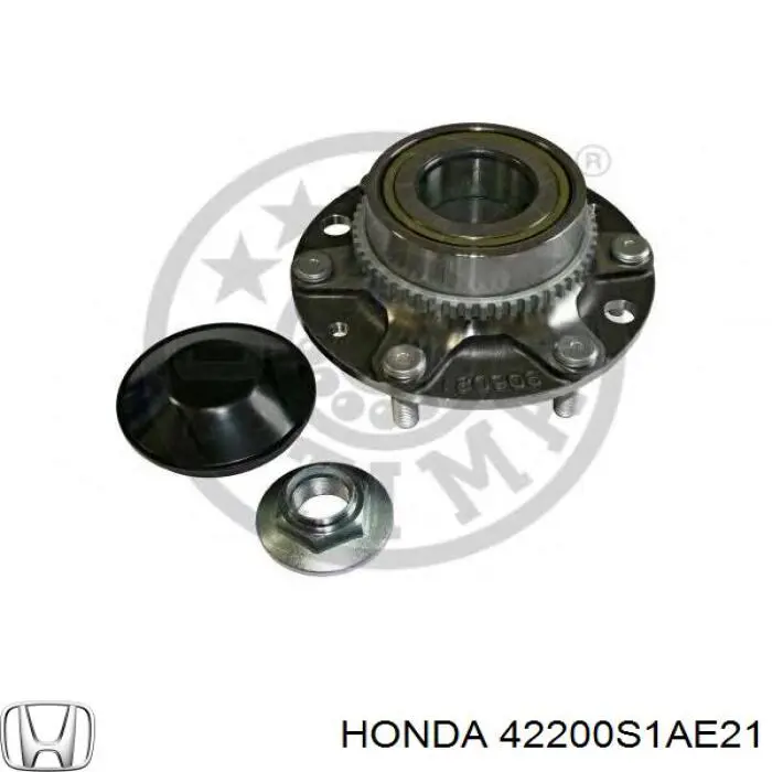 Маточини задніх коліс Honda 42200S1AE21 ціна, від 3124.59 UAH