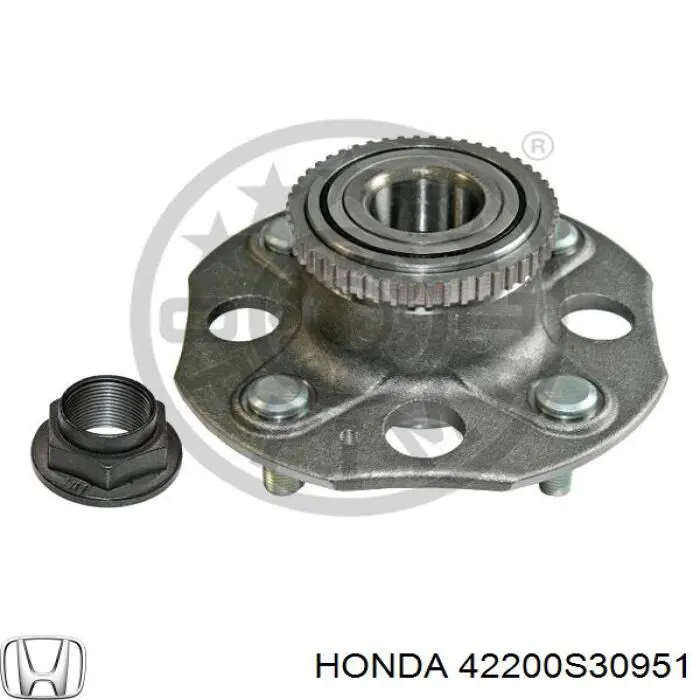 Купити 42200S30951 Honda Підшипник ступиці колеса