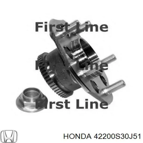 Купити 42200S30J51 Honda Підшипник ступиці колеса